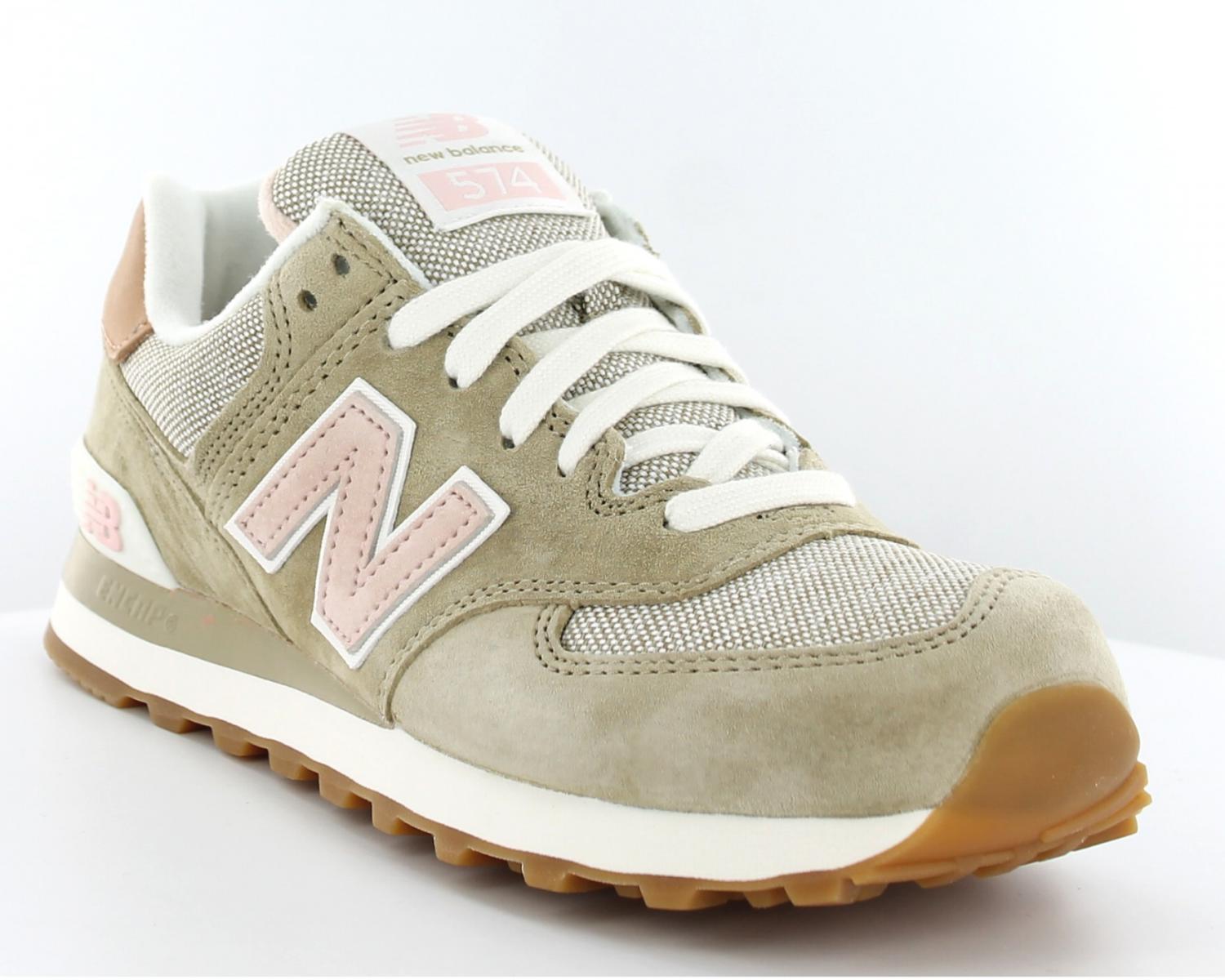 new balance rose et beige